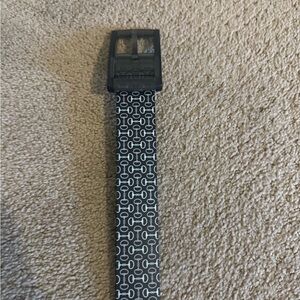 C4 Equestrian Belt navy and white